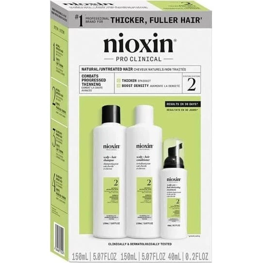 Nioxin System 2: Set de Fortalecimiento para Cabello Natural