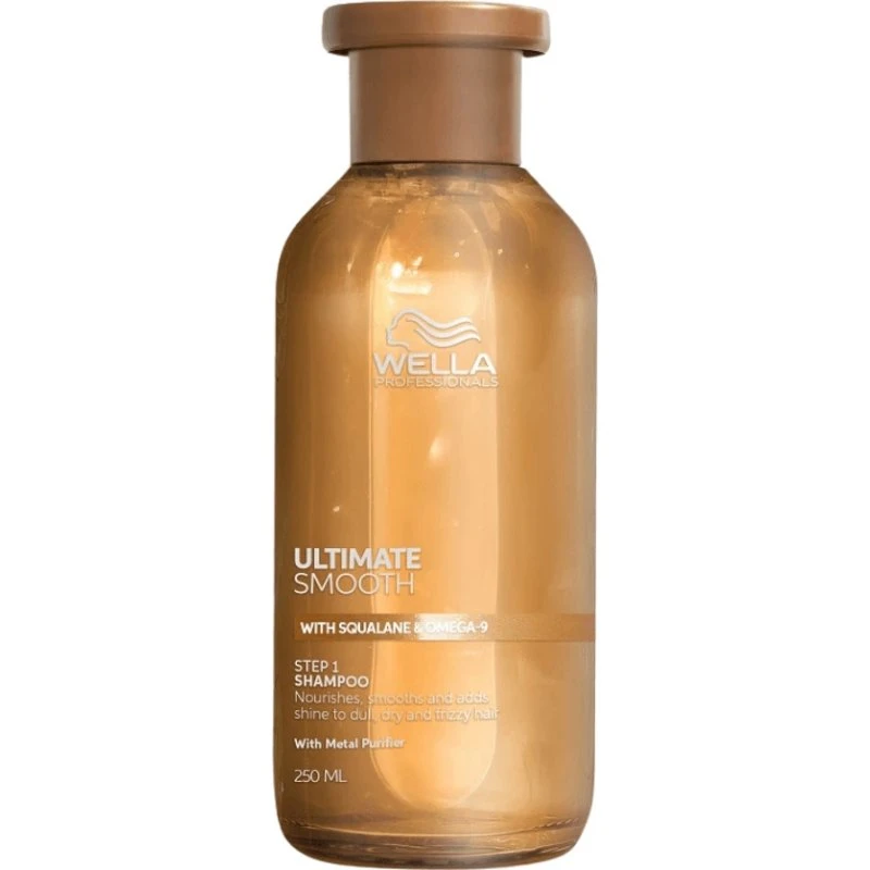 Wella Professionals Ultimate Smooth Champú Hidratante con Escualano, 250ml