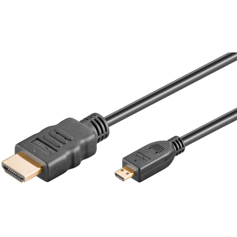 Goobay Cable HDMI/Micro HDMI con Ethernet 1,0 m