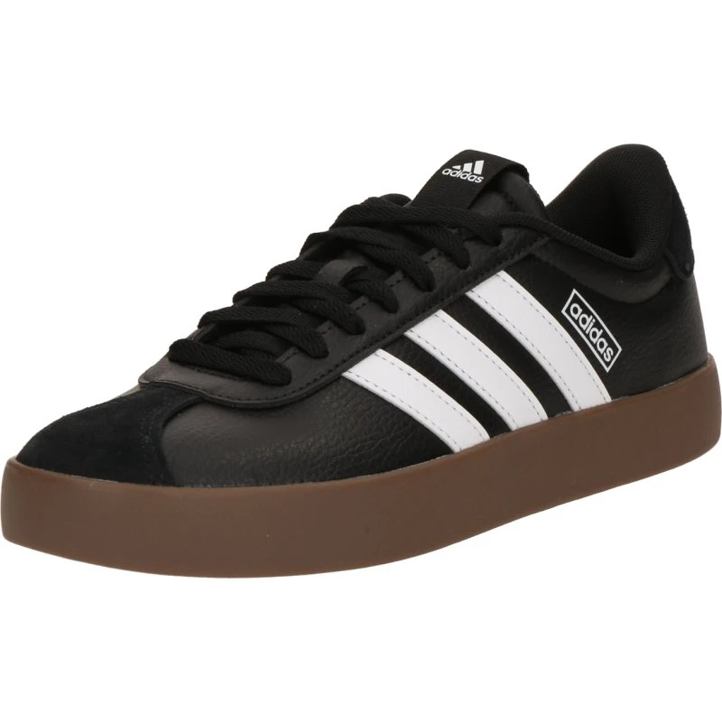 adidas VL Court 3.0 Hombre - Negro/Negro/Gum