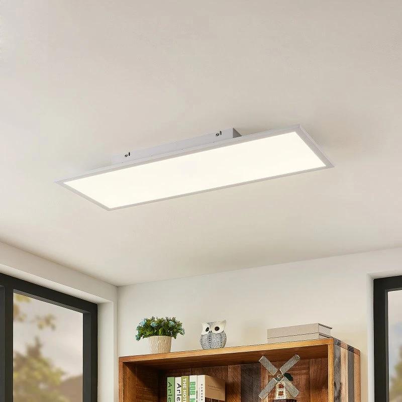 Lindby Lámpara de Techo LED Quais 4000K 30x80 Blanco
