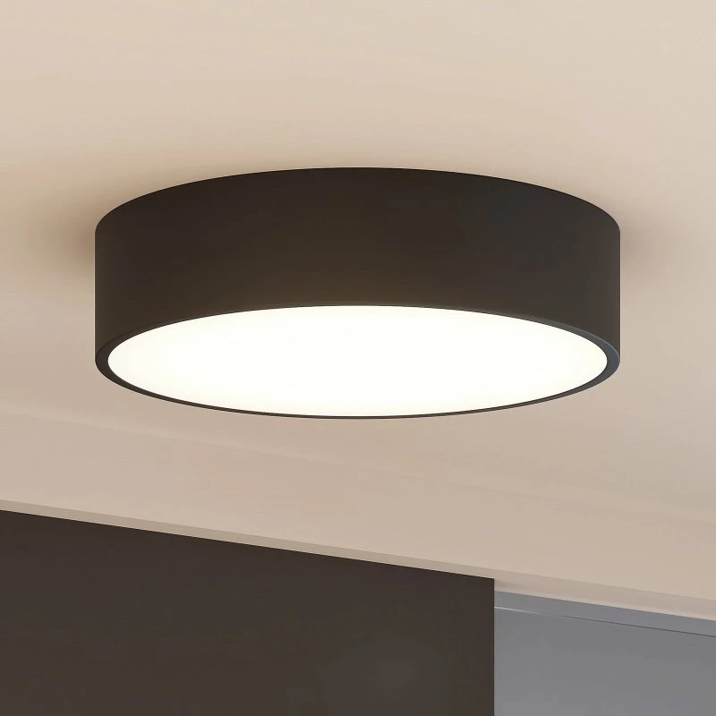 Arcchio Lámpara de Techo LED Noabelle Ø40 Negro