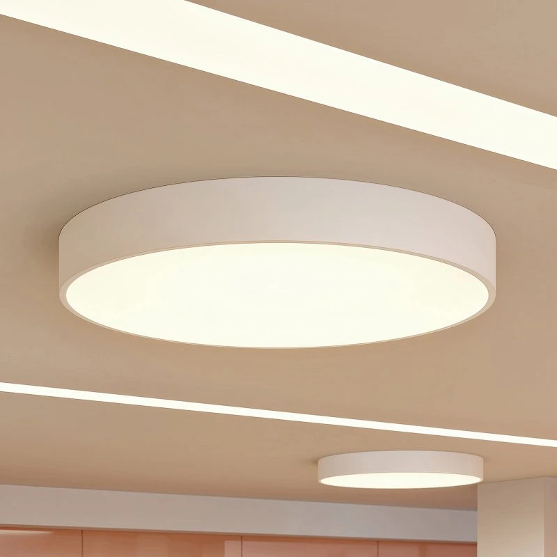 Arcchio Noabelle Lámpara LED de Techo Redonda Ø80 cm, Blanco