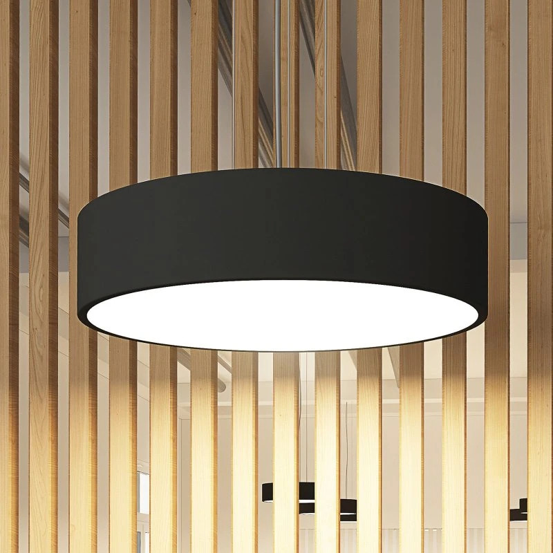 Arcchio Lámpara Colgante LED Noabelle Negra 40 cm Metal