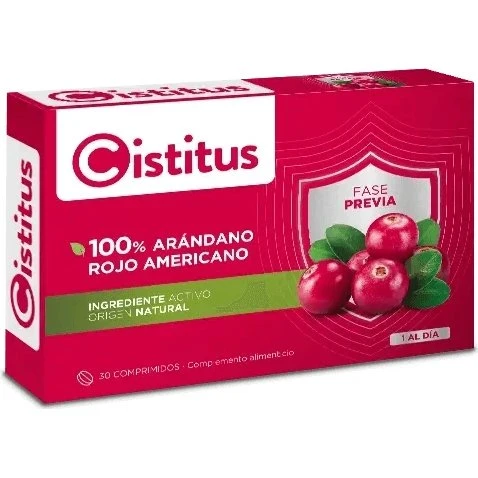 Aquilea Cistitus 130 mg Arándano Rojo, 30 Comprimidos
