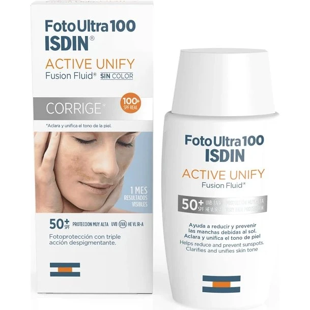 Isdin Active Unify Fusion Fluido Protector Solar SPF 50+ 50ml
