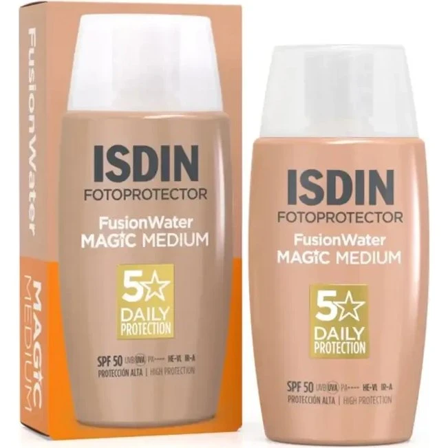 Isdin Fusion Water Color SPF 50 Fotoprotector Facial 50 ml