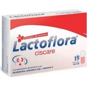 Lactoflora Ciscare con Arándano Rojo Americano - 30 Cápsulas