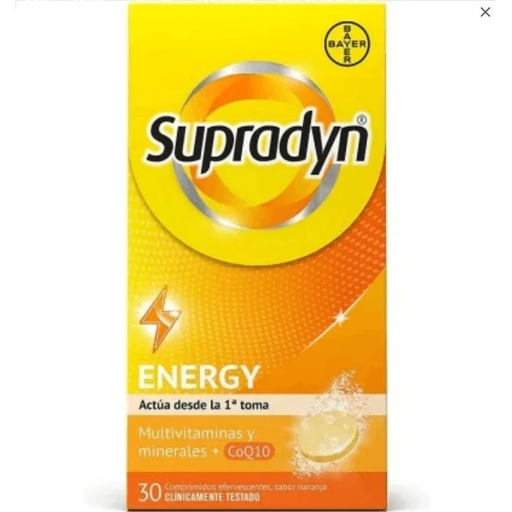 Supradyn Activo 30 Comprimidos Efervescentes