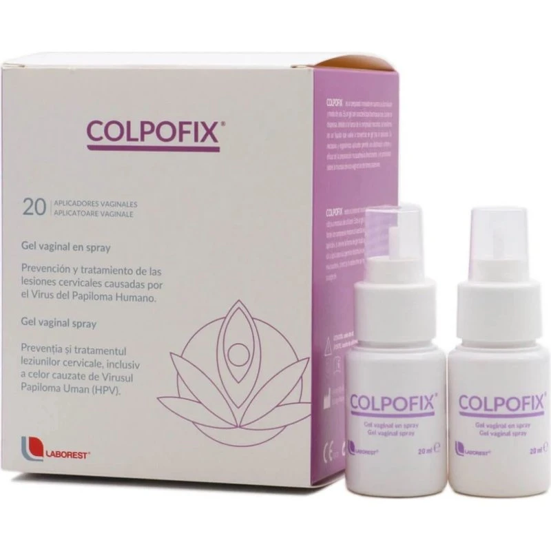 Colpofix Gel Vaginal Spray Laborest Italia 2 x 20 ml + 20 Aplicadores