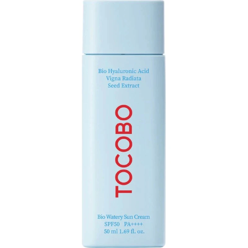 Tocobo Bio Watery Sun Cream SPF 50 PA++++ con Ácido Hialurónico, 50ml