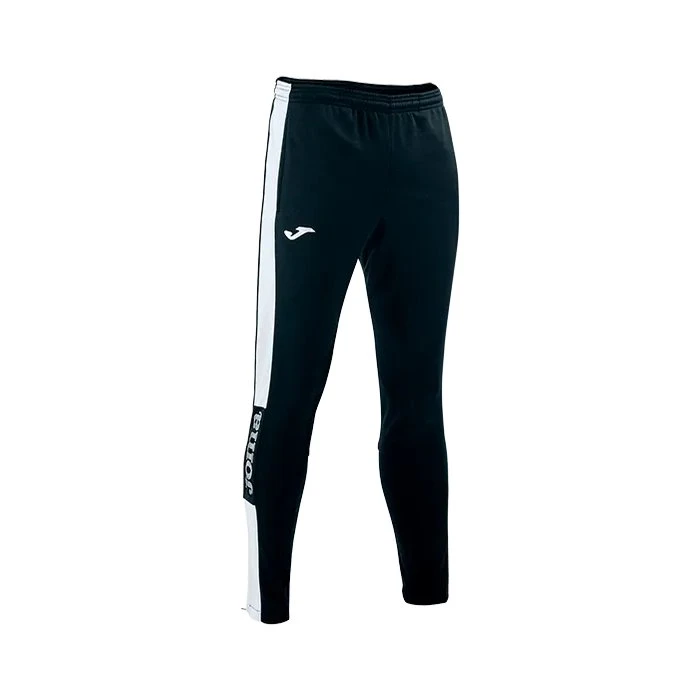 Joma Championship IV Pantalón Largo Hombre Negro-Blanco