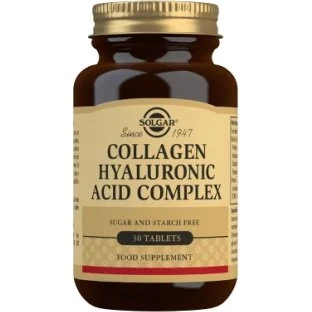 Solgar Collagen Hyaluronic Complex, 30 comprimidos