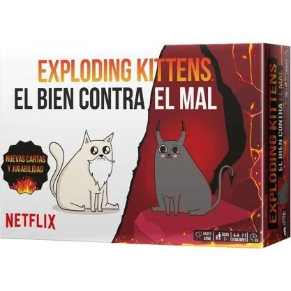 Exploding Kittens: El Bien contra el Mal Juego de Mesa