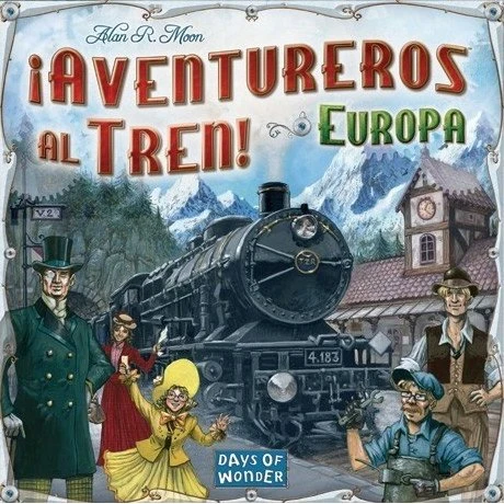Asmodee ¡Aventureros al Tren! Europa Juego de Mesa