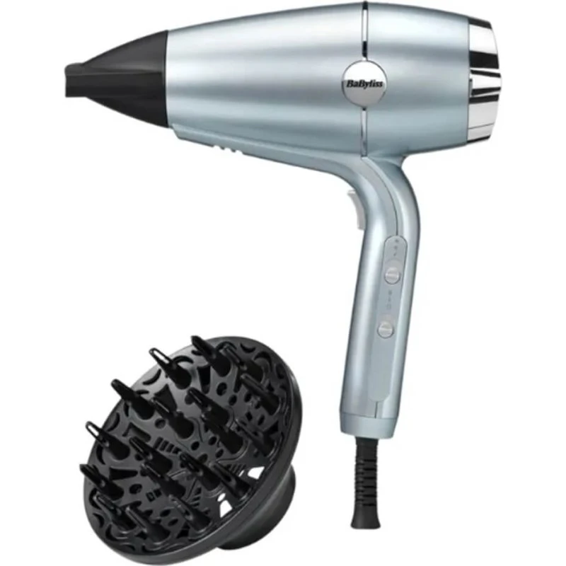 BaByliss Hydro Fusion Blue Plasma Secador de Pelo 2100W D773DE