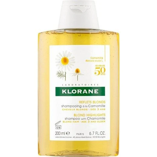 Klorane Champú Camomila Cabello Rubio 200 ml