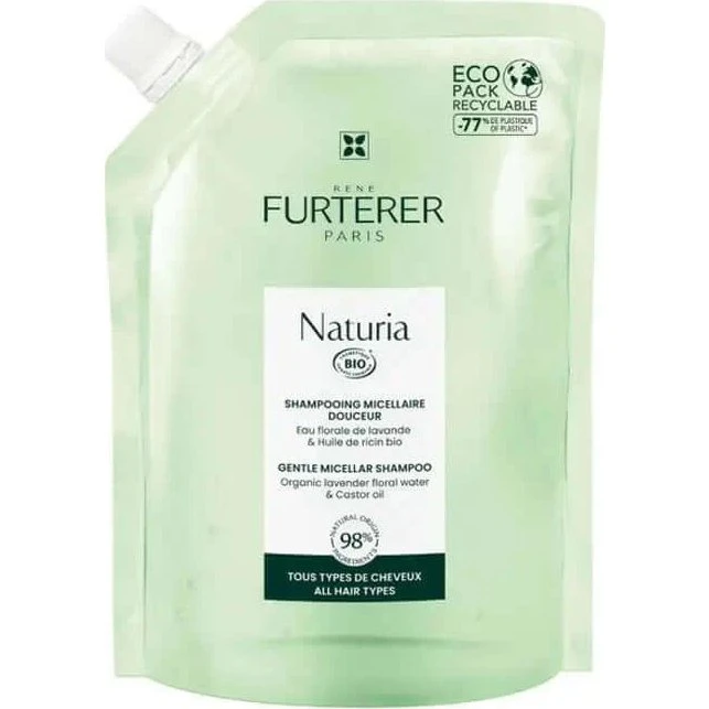 René Furterer Naturia Eco Recambio Champú Micelar Bio 400ml