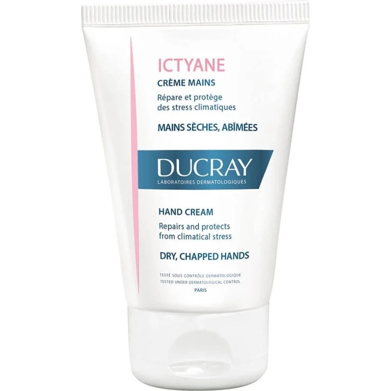 Ducray Ictyane Crema para Manos Secas y Estropeadas 50ml