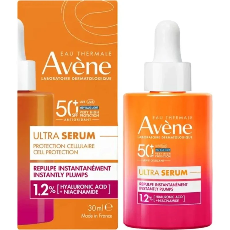 Avène Ultra Serum SPF 50+ Protección Celular y Efecto Rellenador 30ml