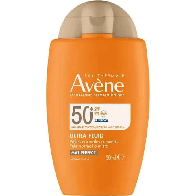 Avène Ultra Fluido Mate Perfecto Con Color SPF50+ 50ml