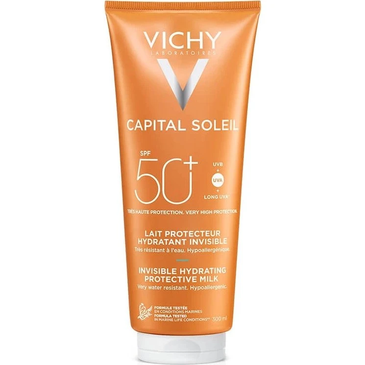 Vichy Capital Soleil Leche Solar Hidratante Rostro y Cuerpo FPS 50+ 300ml