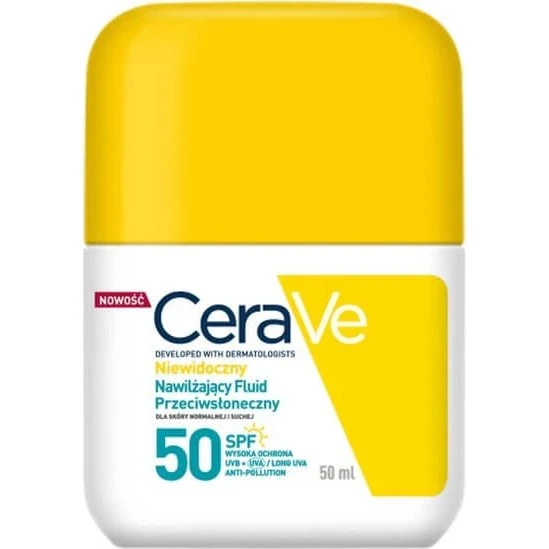 CeraVe Fluido Solar Hidratante Invisible SPF50 50ml