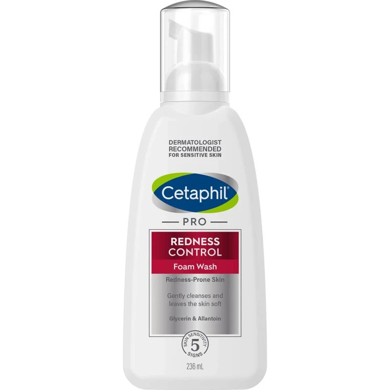 Cetaphil Pro Redness Control Espuma Limpiadora Facial 236 ml