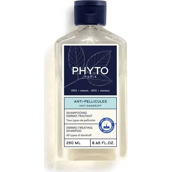 Phyto Anticaspa Champú Dermo Tratamiento, 250 ml