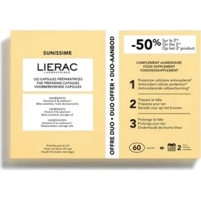 Lierac Sunissime Duplo 2x30 Cápsulas de Bronceado