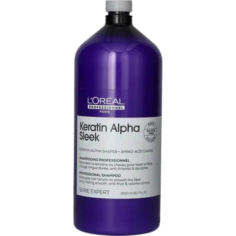 L’Oréal Professionnel Serie Expert Keratin Alpha Sleek Shampoo 1500ml