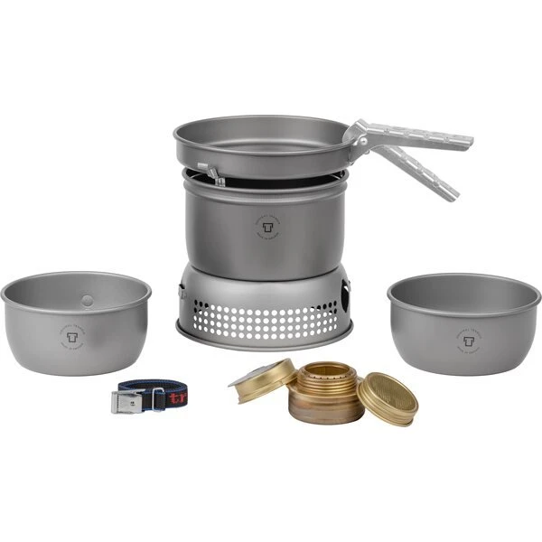 Trangia 27-1 HA Juego Cocina 3 Piezas Gris