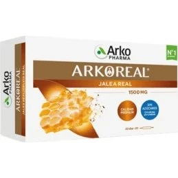 Arkoreal Jalea Real 1500 mg Sin Azúcar - 20 Ampollas