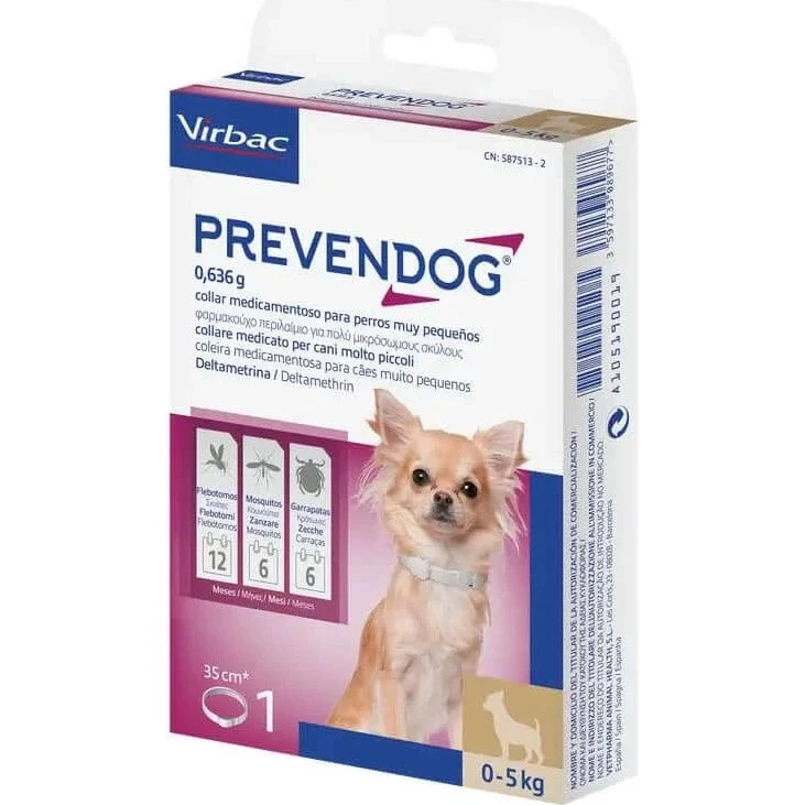 Virbac Prevendog Collar Antiparasitario 35 cm