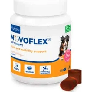 Virbac Movoflex Soft Chews Condroprotector para Perros Grandes (35 kg+)