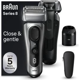 Braun Series 8 8567cc Afeitadora láminas Wet & Dry Negra