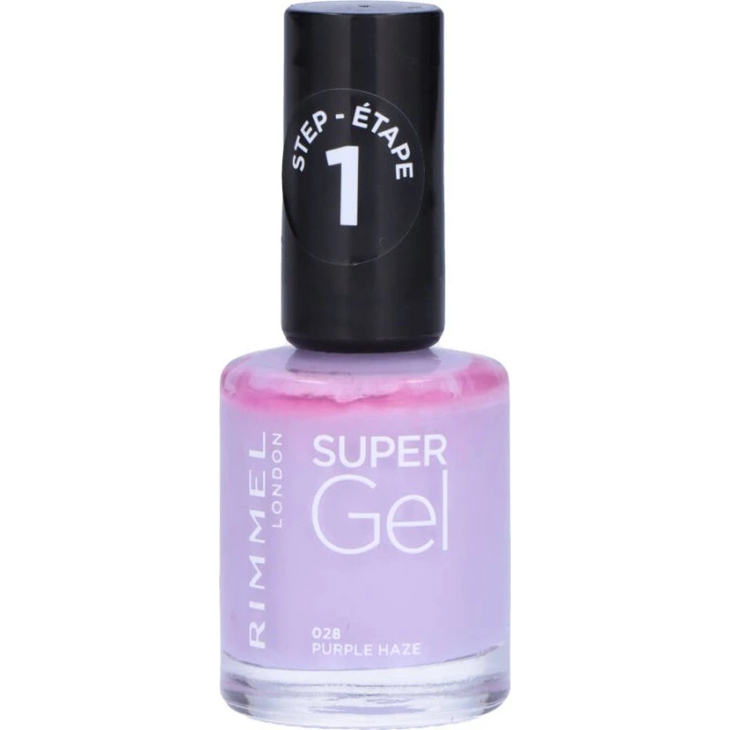 Rimmel Super Gel Esmalte de Uñas 028 Purple Haze 12ml