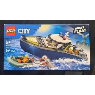LEGO City Persecución en Barco de Policía 60456