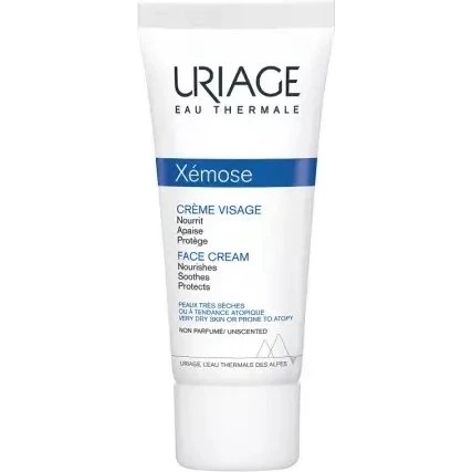 Uriage Xemose Crema Facial para Pieles Muy Secas, 40 ml