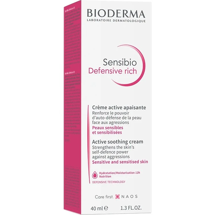 Bioderma Sensibio Defensive Rich Crema Calmante Nutritiva 40 ml