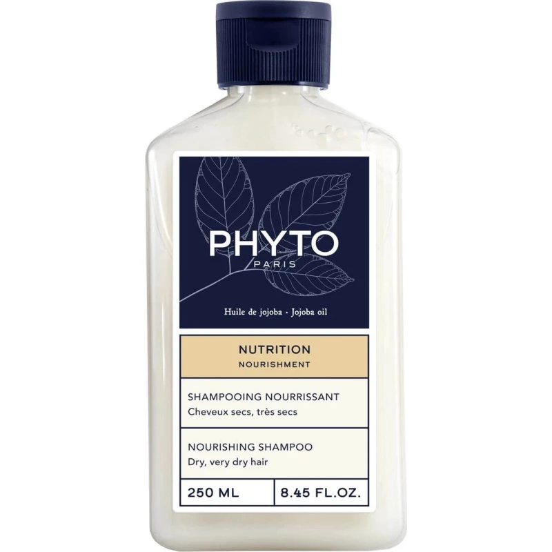 Phyto Nutrition Champú Nutritivo para Cabello Seco y Muy Seco, 250ml
