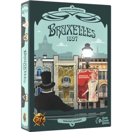 Bruxelles 1897 - Juego de Cartas Art Nouveau