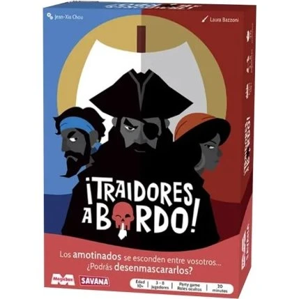 Magic Box Toys Traidores a Bordo - Juego de Cartas de Roles Ocultos
