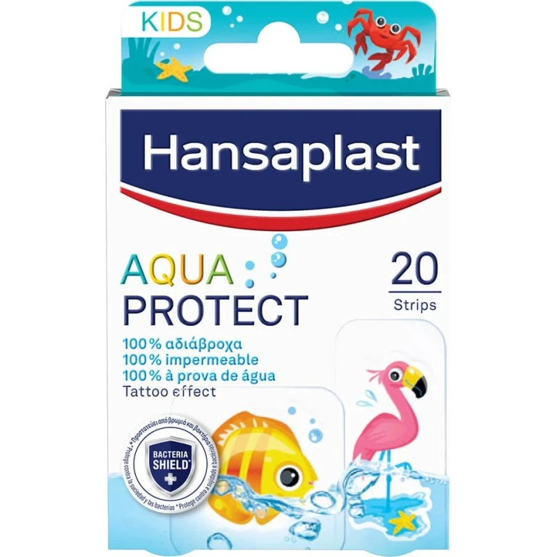 Hansaplast Aqua Protect Kids 20 Unidades - Parches Impermeables