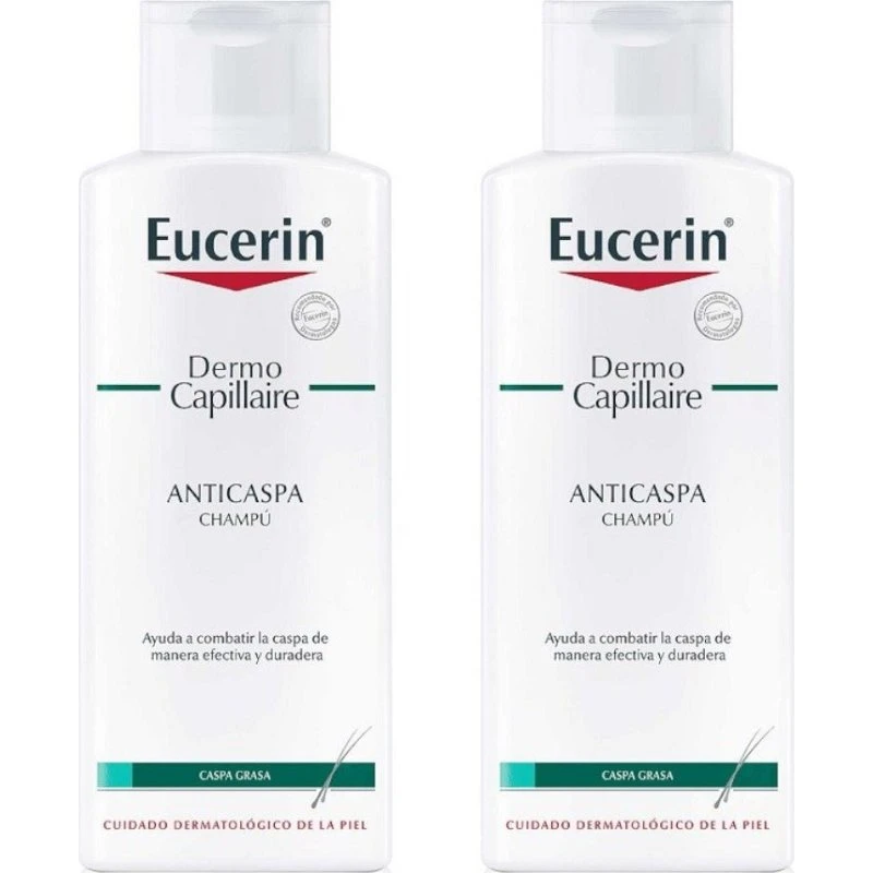 Eucerin Dermo Capillaire Champú Anticaspa Pack 2x250ml