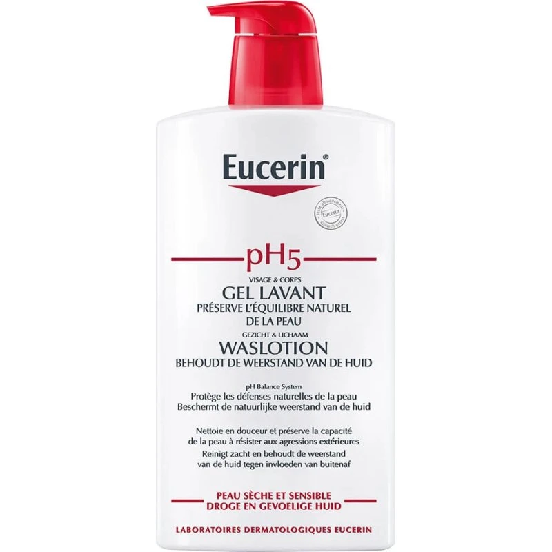 Eucerin pH5 Waschlotion Gel de Ducha Suave 1000ml