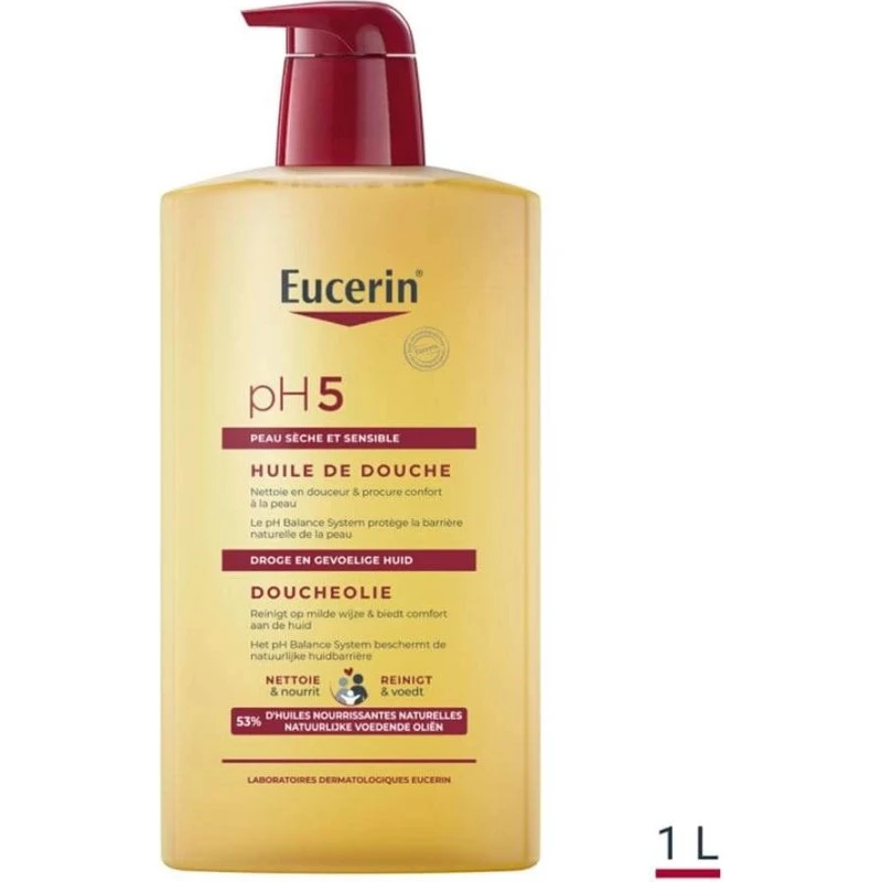 Eucerin pH5 Aceite de Ducha para Piel Seca 1L