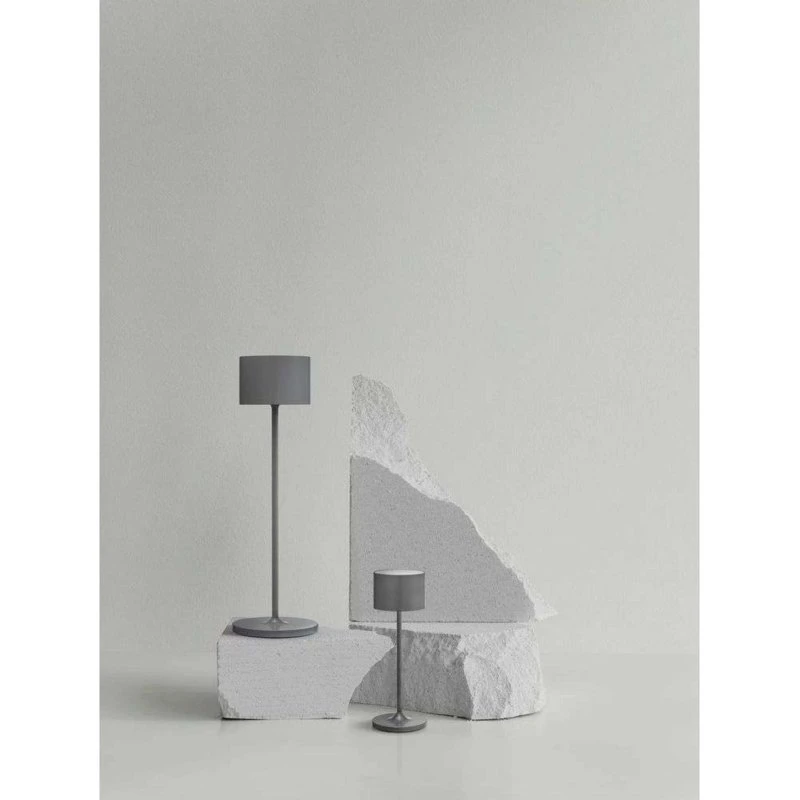 Blomus Lámpara Portátil Mini Satellite - Farol LED de Aluminio