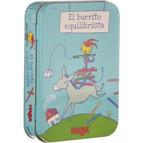 Haba El Burrito Equilibrista - Juego de Mesa para Niños
