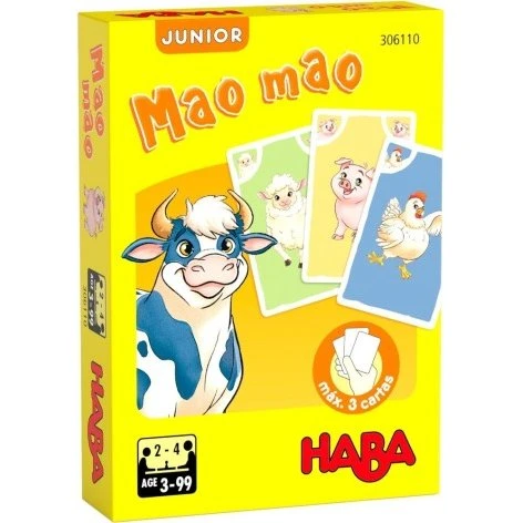 HABA Mao Mao La Granja Junior - Juego de Cartas para Niños